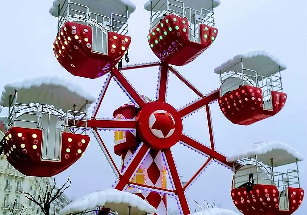 Valencia estrena esta Navidad una noria en San Agustín