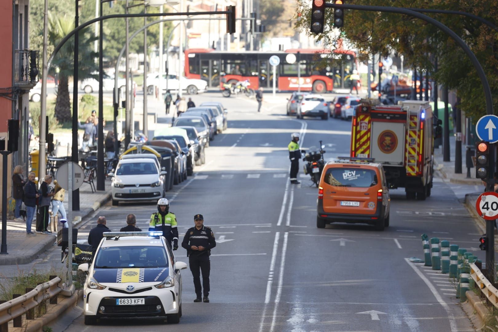 Simulacro de inundación en La Torre