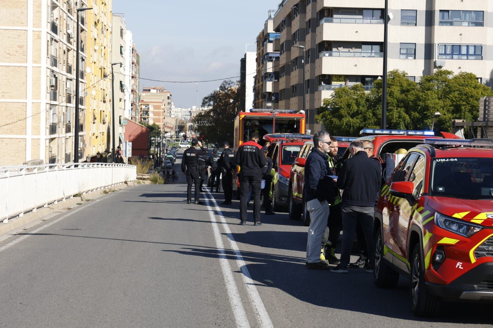 Simulacro de inundación en La Torre
