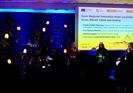 Imagen de la presencia de Paula Llobet en Helsinki