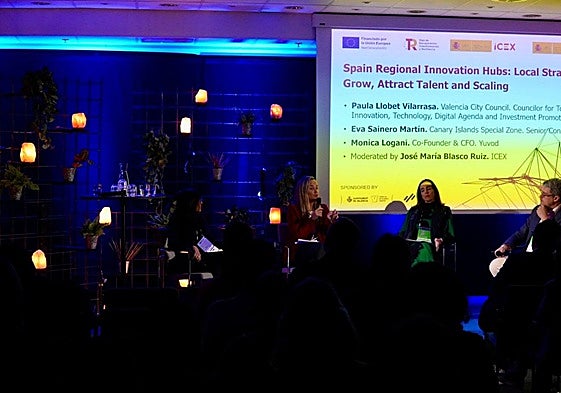 Imagen de la presencia de Paula Llobet en Helsinki