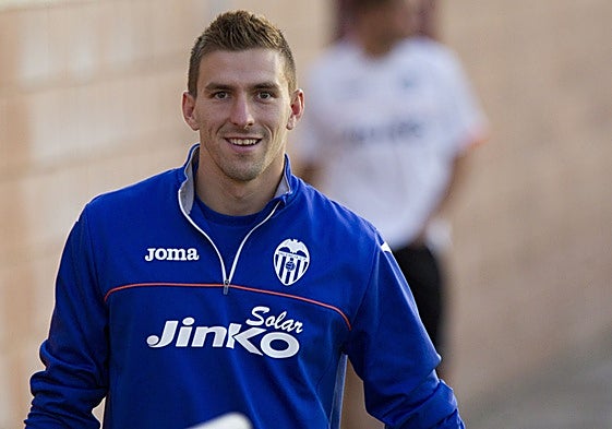 Vicente Guaita, en su etapa como portero del Valencia.