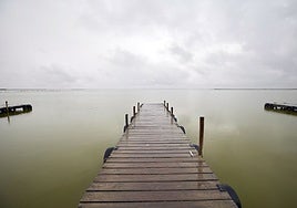 La laguna del parque natural de la Albufera.
