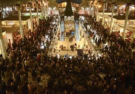 La pasada edición de la feriaen el Mercado de Colón de Valencia.