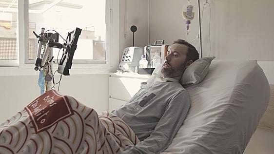 Fran Vivó, enfermo de ELA que ha visto como la IA recuperaba su voz.