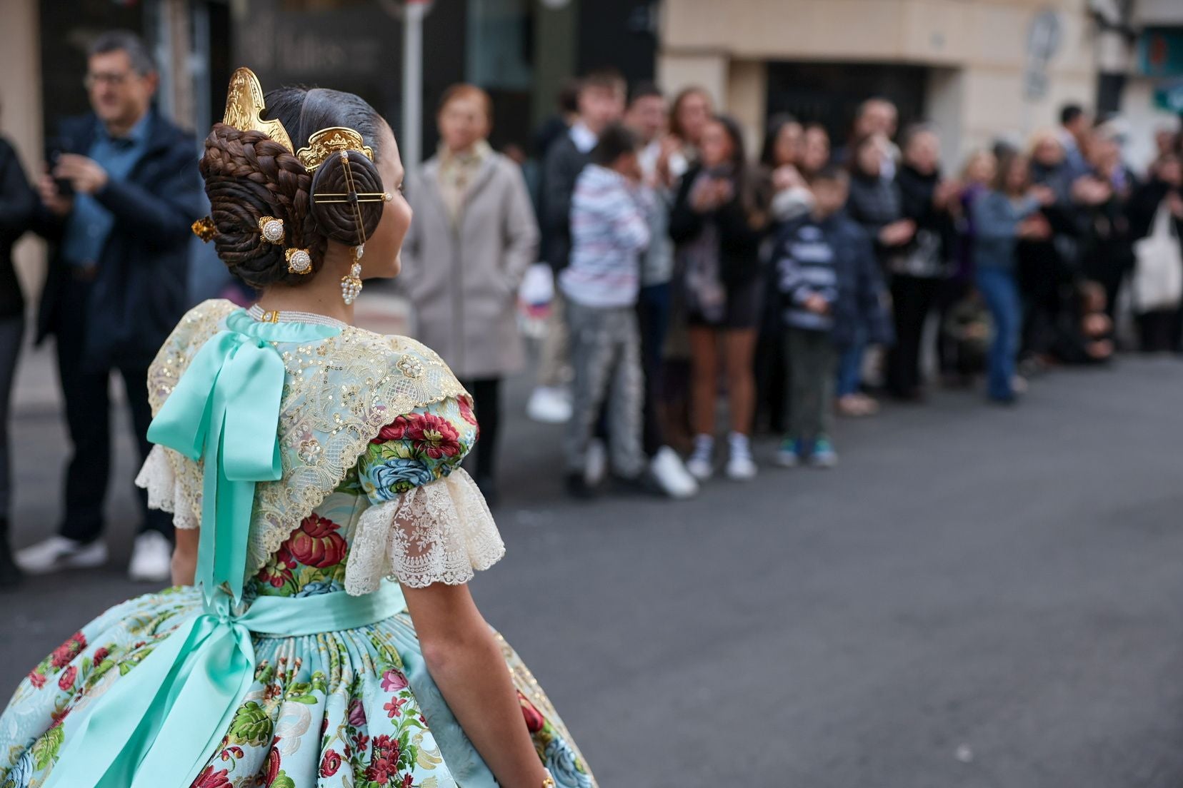 Así ha sido la visita de la fallera mayor infantil de Valencia a Burriana