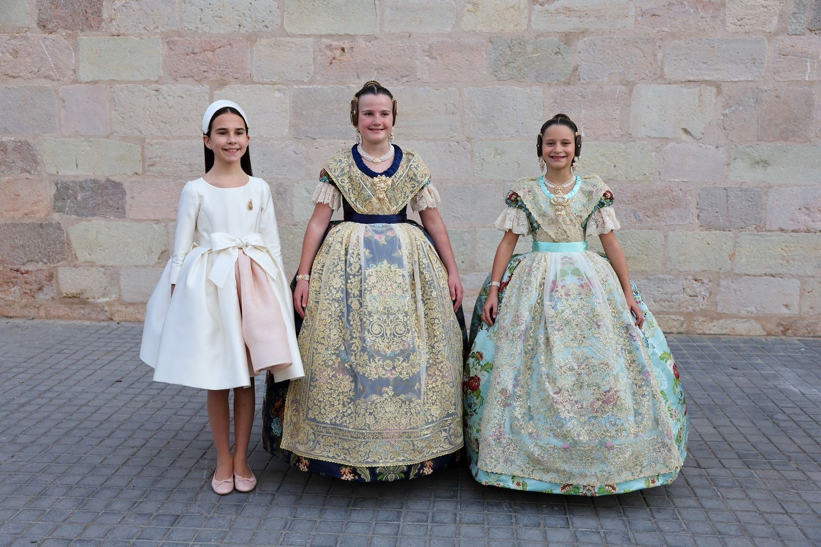 Así ha sido la visita de la fallera mayor infantil de Valencia a Burriana