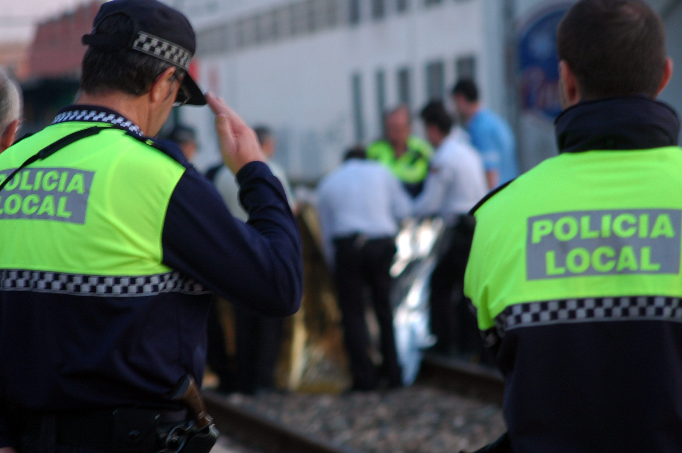 Agentes de la Policía Local de Algemesí en una imagen de archivo.