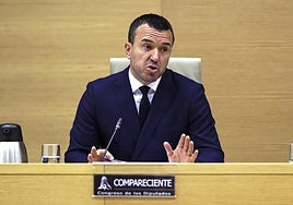 Vicent Mompó, en el Congreso.