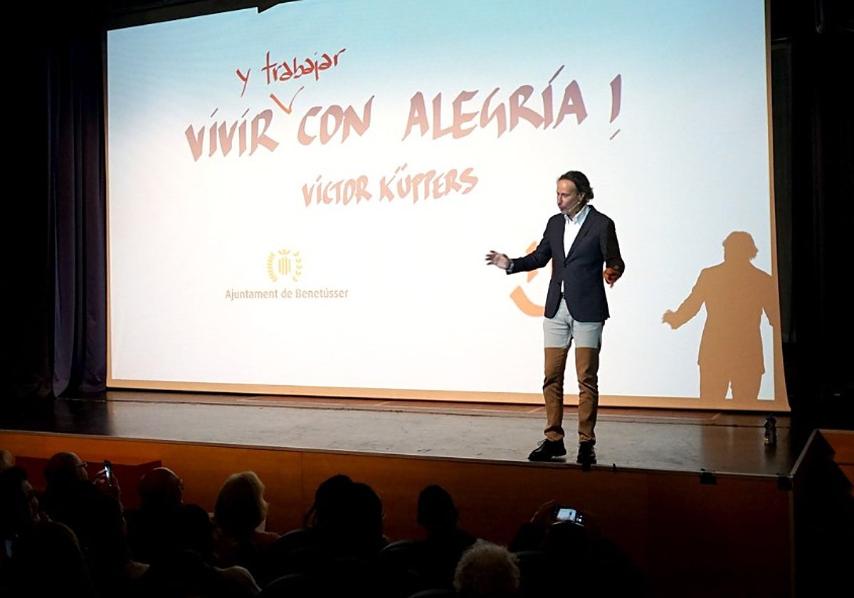 Victor Küppers en Benetùsser el pasado viernes 21.