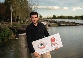 El ganador del certamen, Aitor Martínez.