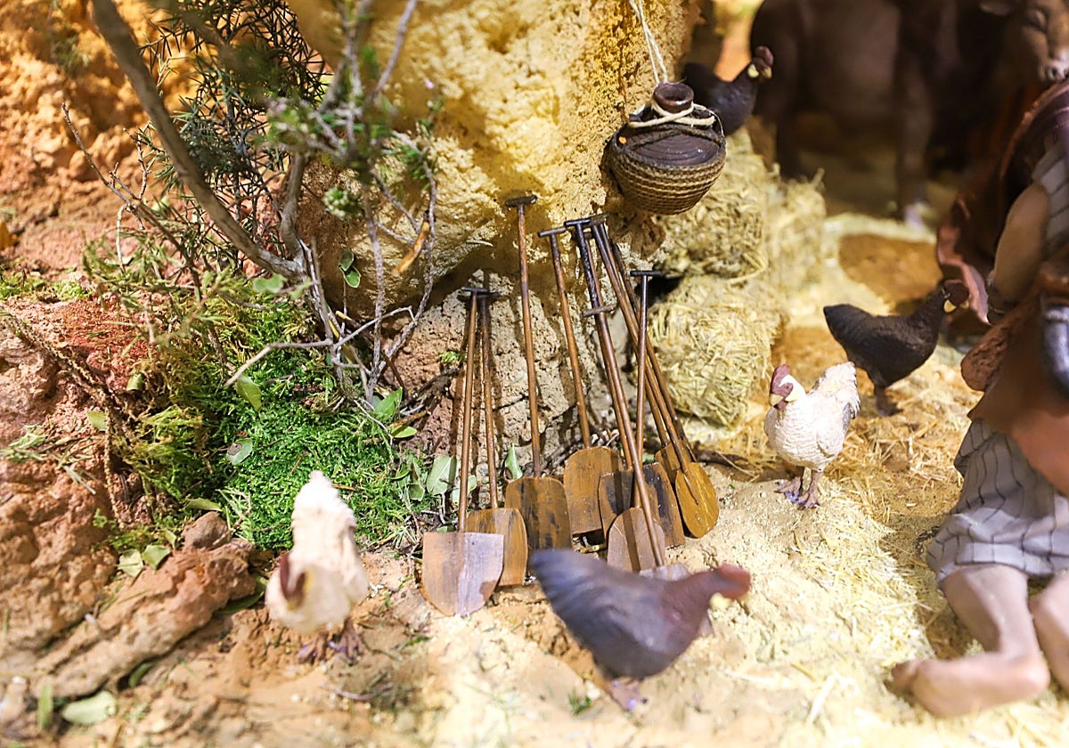 Belén en el Salón de Cristal del año pasado.