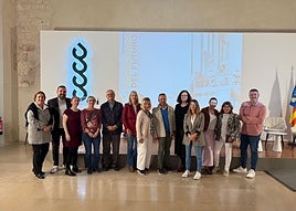 Los participantes en la jornada.