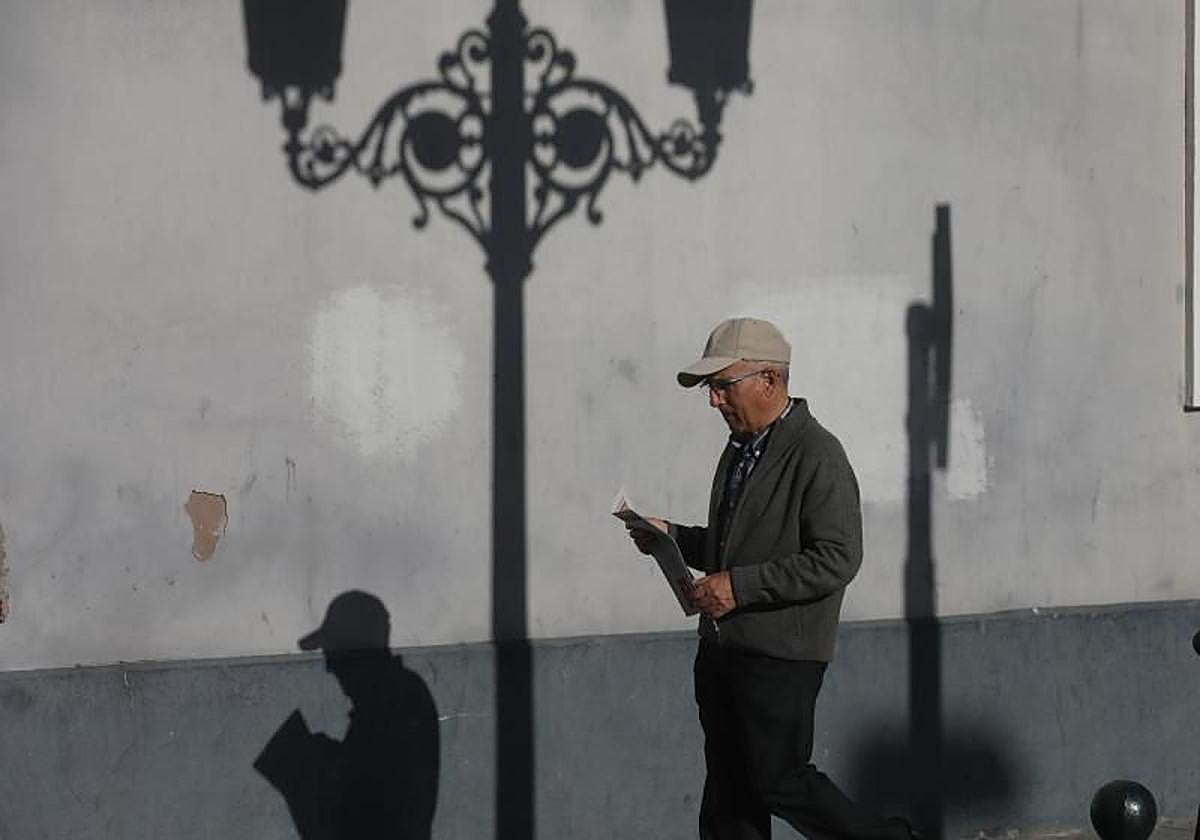 Un pensionista en una imagen de archivo.