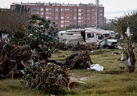 Efectos de la dana sobre l'Horta Sud.