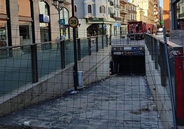 Aparcamiento de Algemesí.
