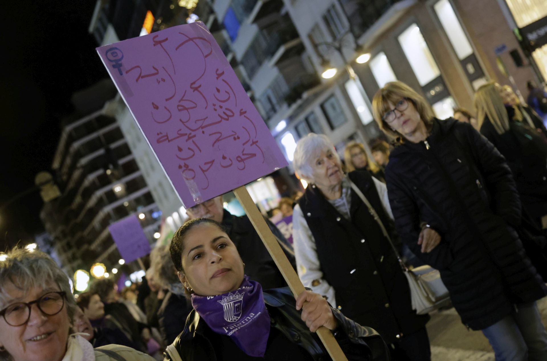 FOTOS | Manifestación por el 25N en Valencia
