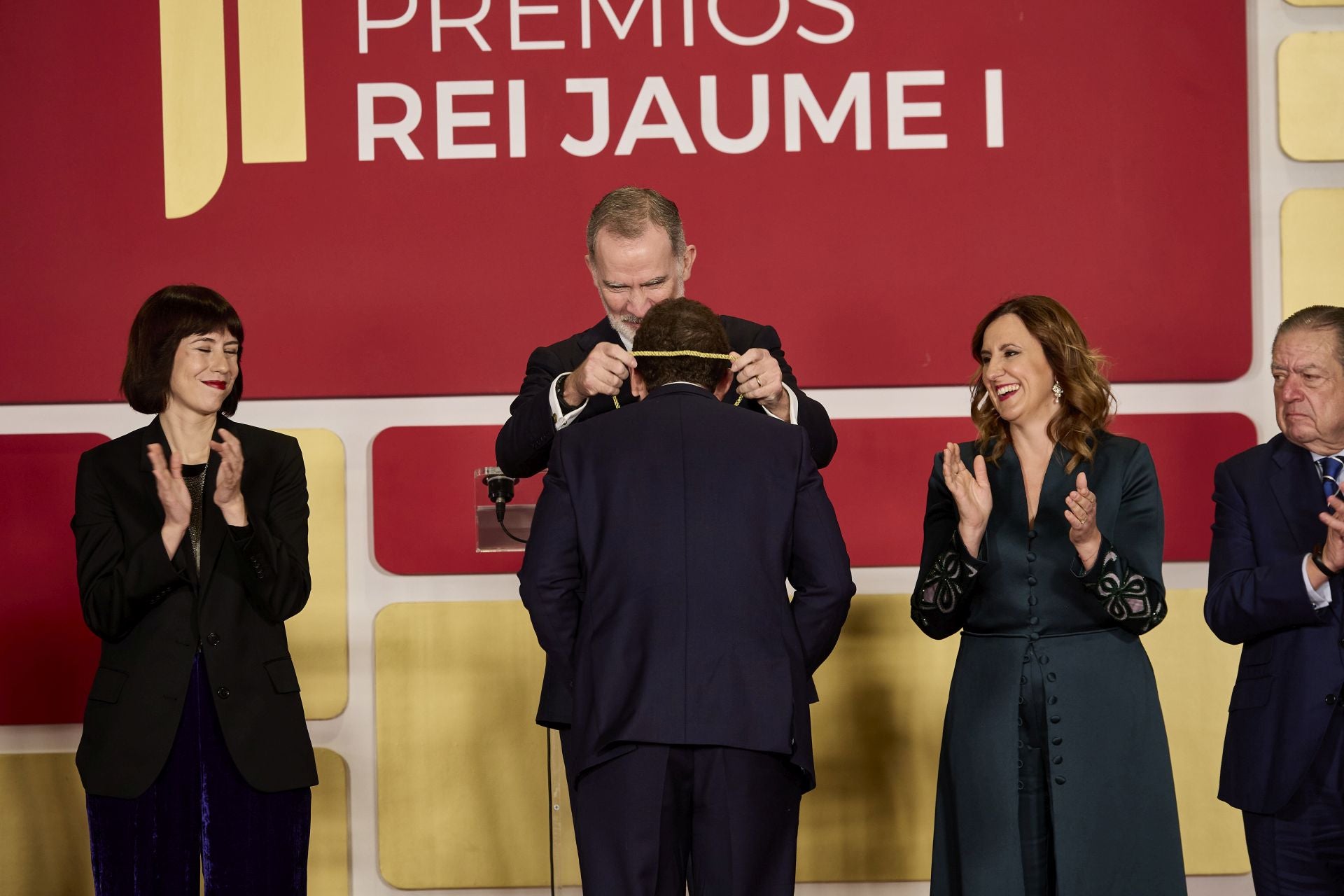 Fotos de la entrega de premios de los Jaume I en la Lonja de Valencia