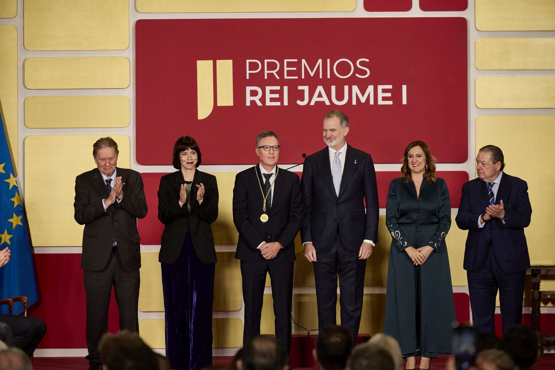 Fotos de la entrega de premios de los Jaume I en la Lonja de Valencia