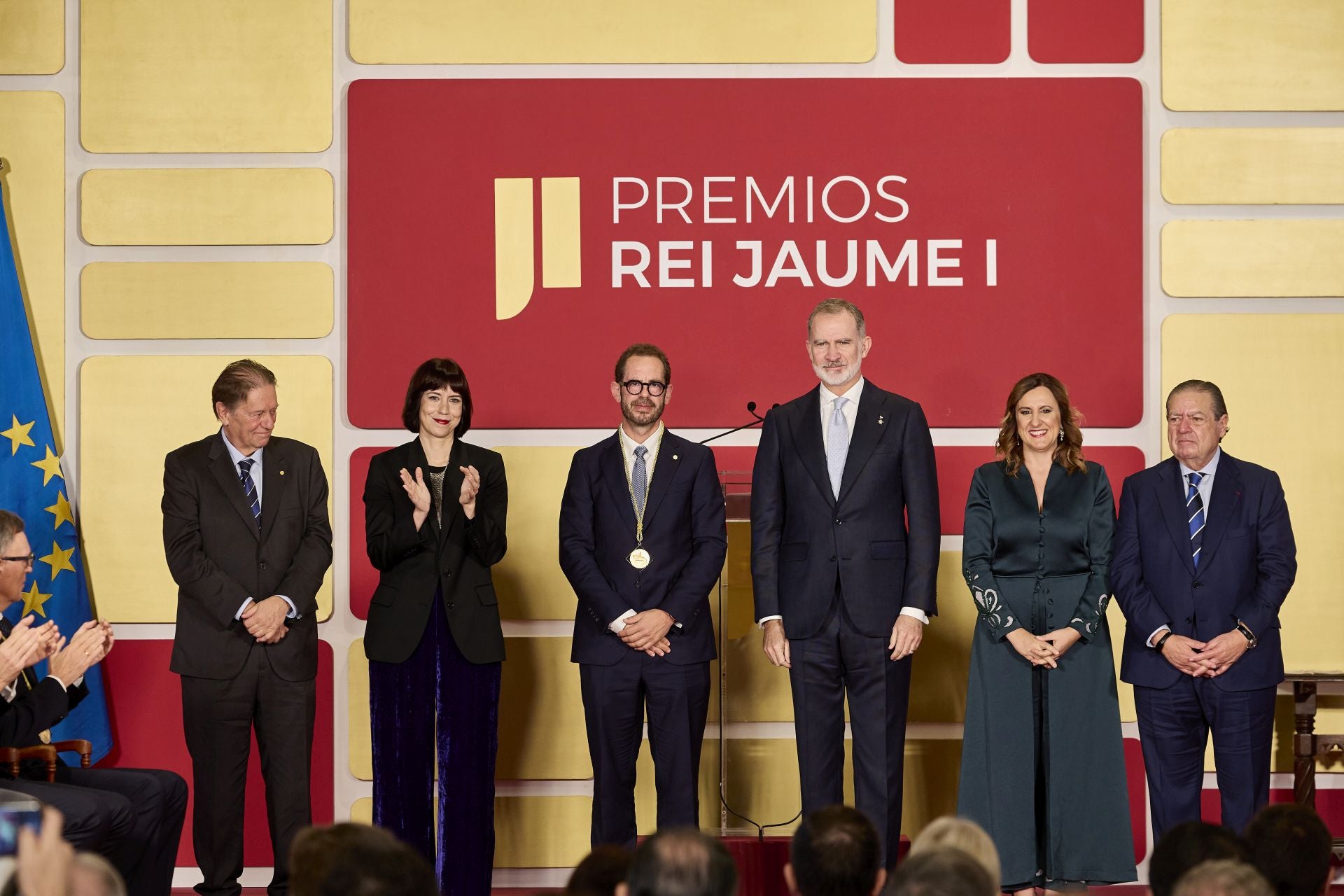 Fotos de la entrega de premios de los Jaume I en la Lonja de Valencia