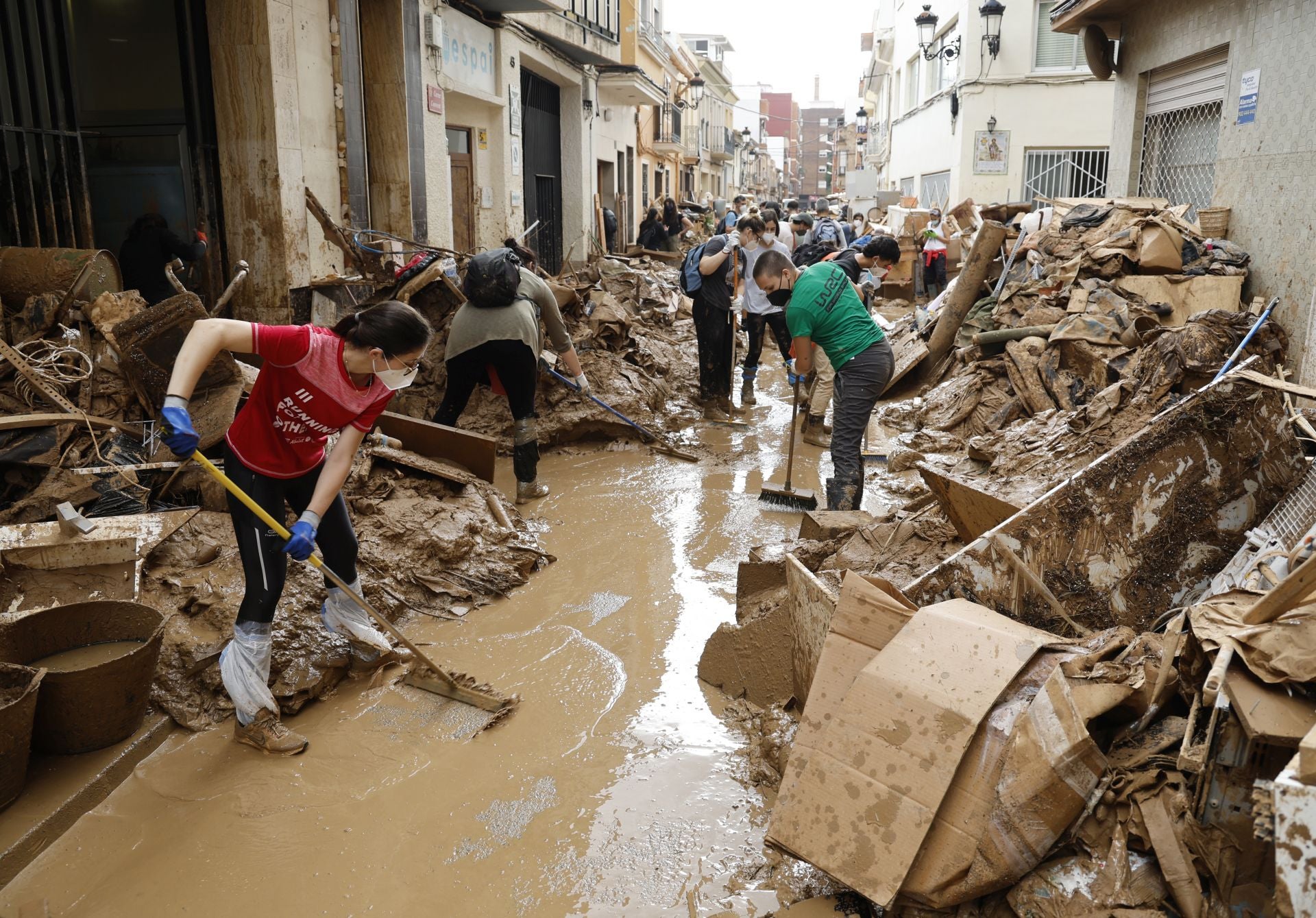 Efectos de la dana en Benetússer.