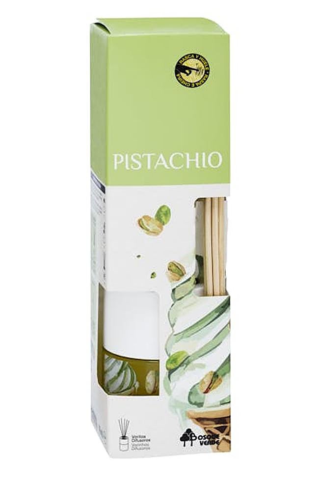 Ambientador varitas Pistacho Bosque Verde