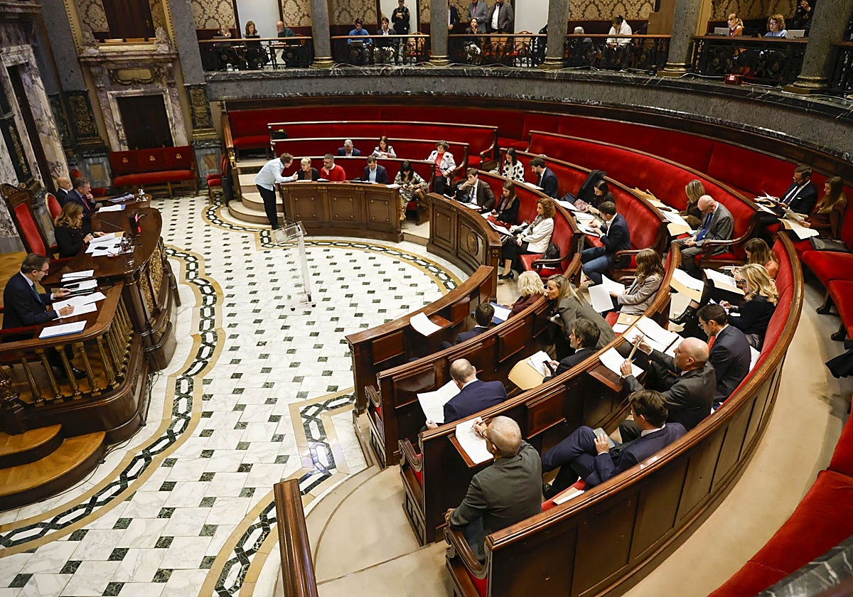 Pleno ordinario celebrado el pasado mes de octubre.