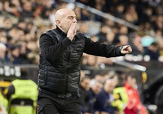 Julián Calero, con el Levante.