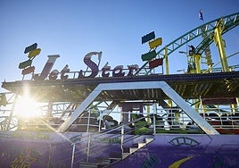 FOTOS | Comienza el montaje de la Feria de Atracciones de Navidad de Valencia