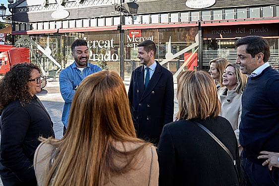 Visita al Mercado del Prado.