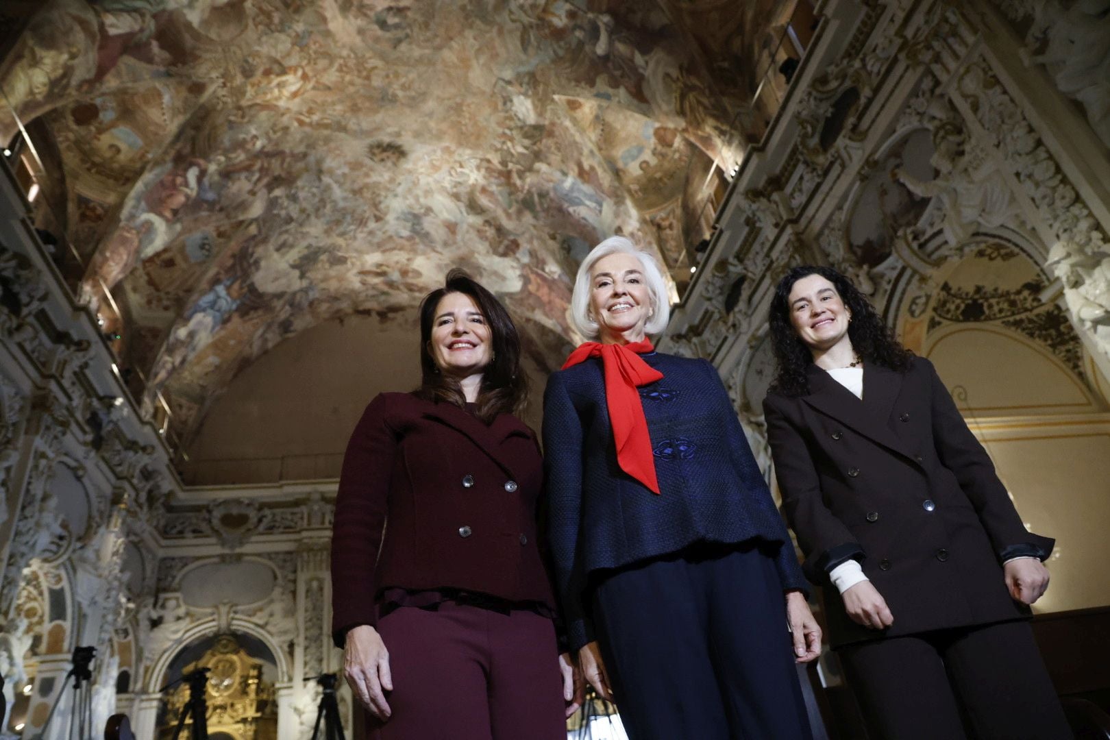 Fotos de la presentación de la restauración pictórica y arquitectónica de la iglesia de los Santos Juanes