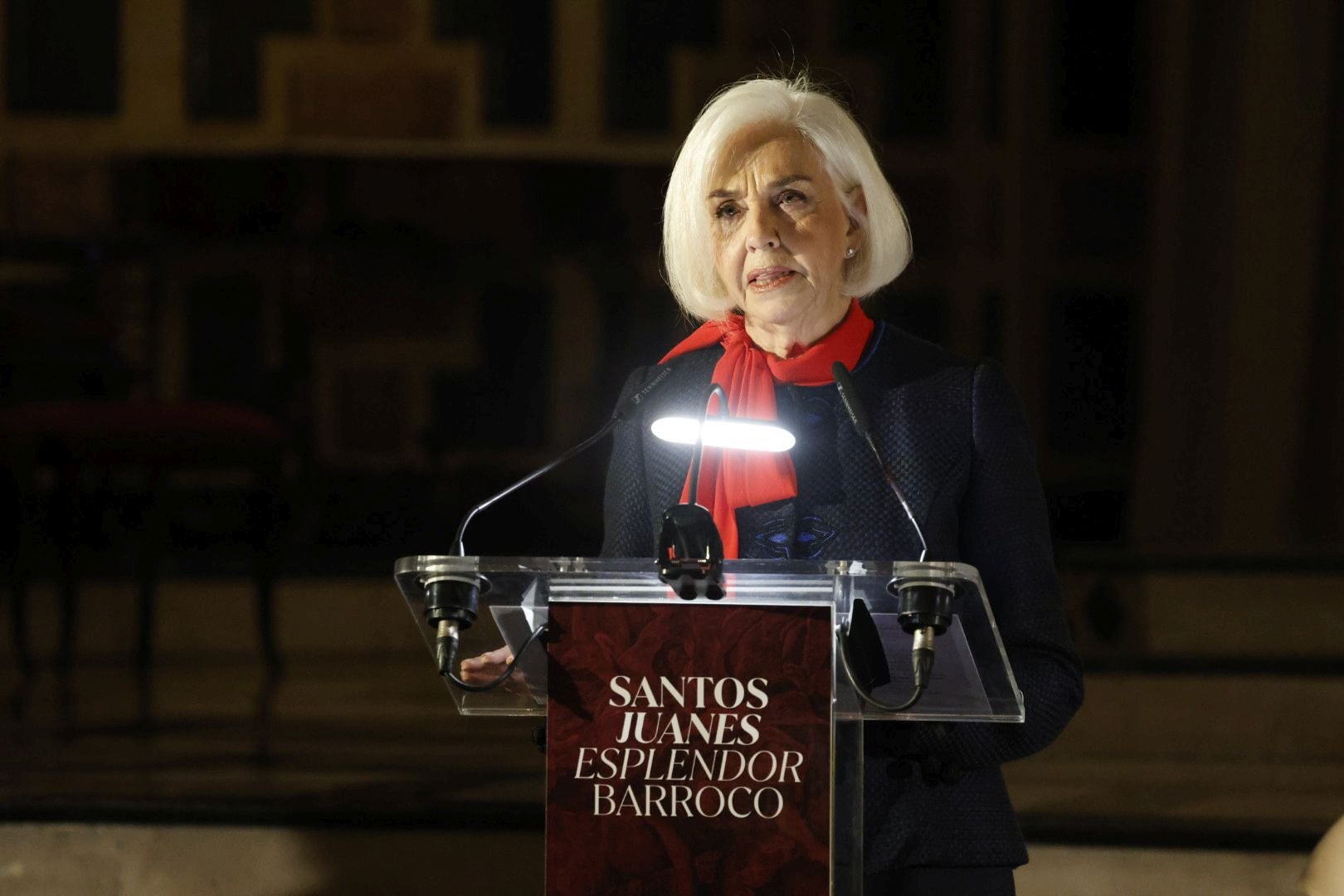 Fotos de la presentación de la restauración pictórica y arquitectónica de la iglesia de los Santos Juanes