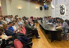 Un pleno de la Junta Central Fallera.