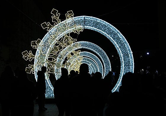 Fuenlabrada enciende la Navidad (fotografía de archivo).