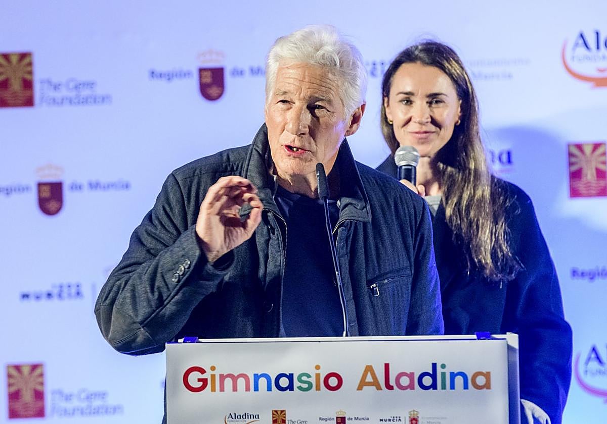 Richard Gere en Murcia.