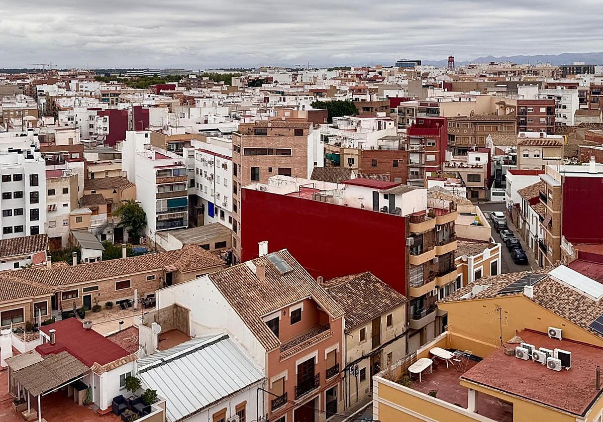 Casco urbano de Paterna.