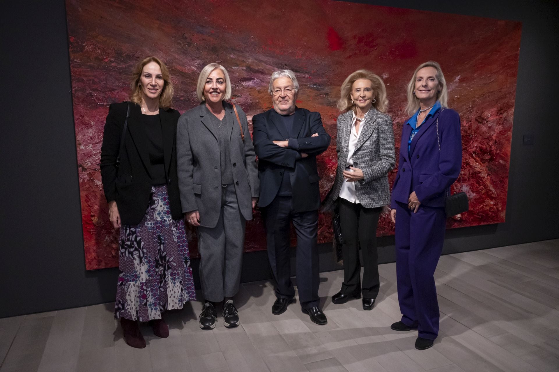 Nela Gómez, Julia Pérez Broseta, Rafael Alcón, Mayrén Beneyto y Paz Olmos.