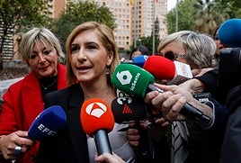 Pradas, antes de declarar como investigada ante la jueza de la dana.