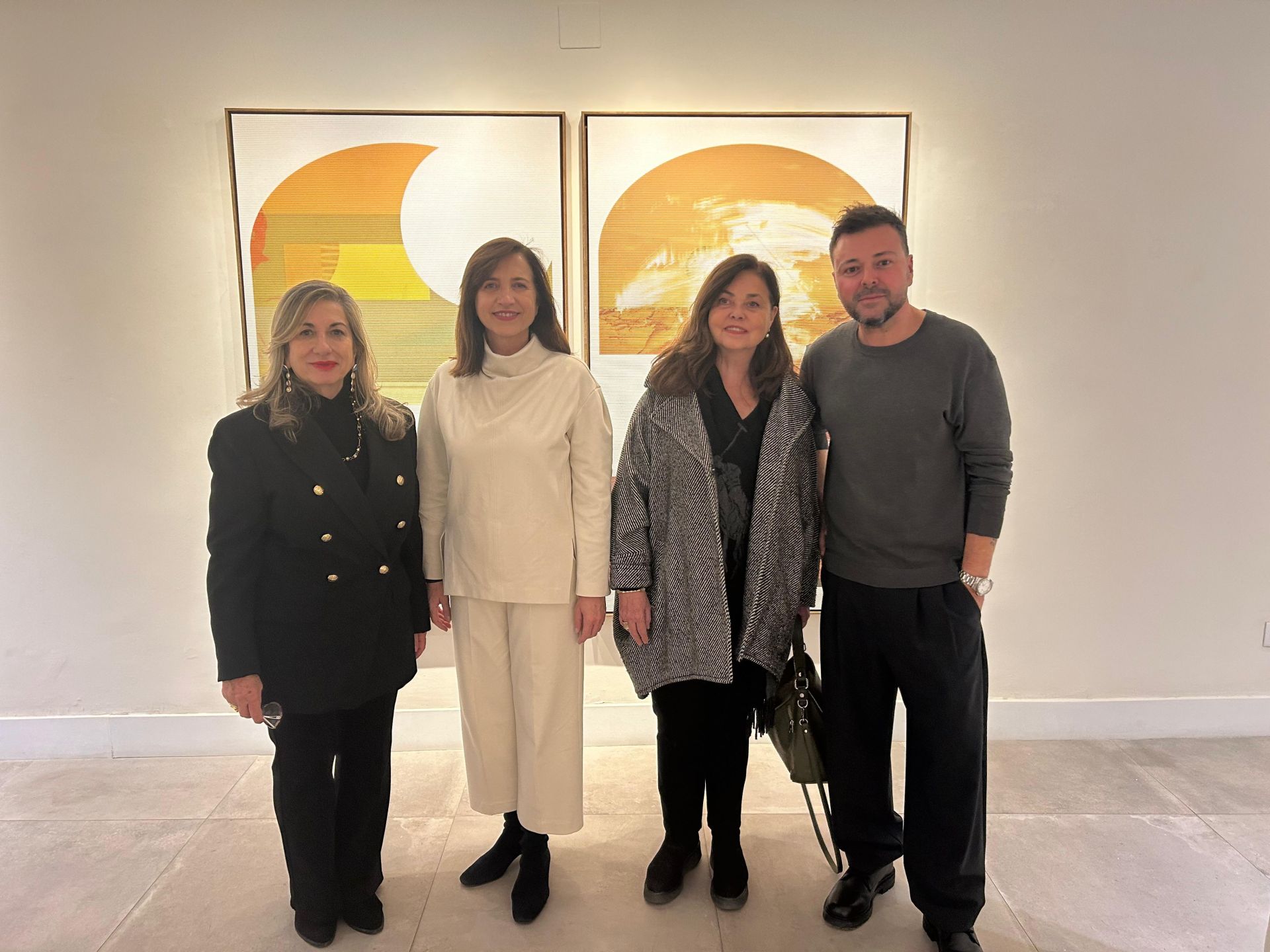 Sara Joudi recibe a Carlos Sebastiá por todo lo alto