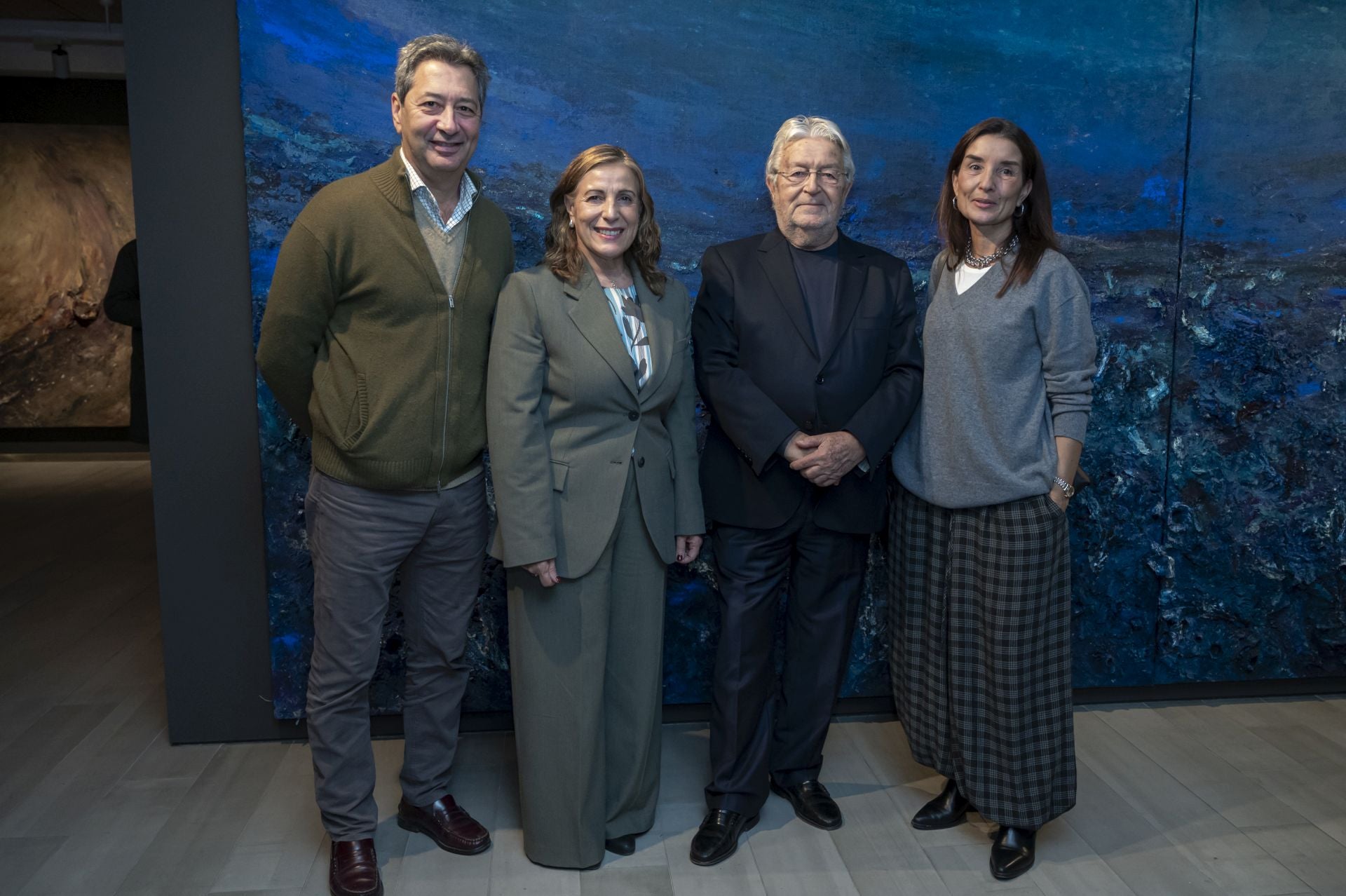 Vicente Barrera, Susana Marqués (alcaldesa de Benicàssim), Rafael Alcón y Ruth Merino.