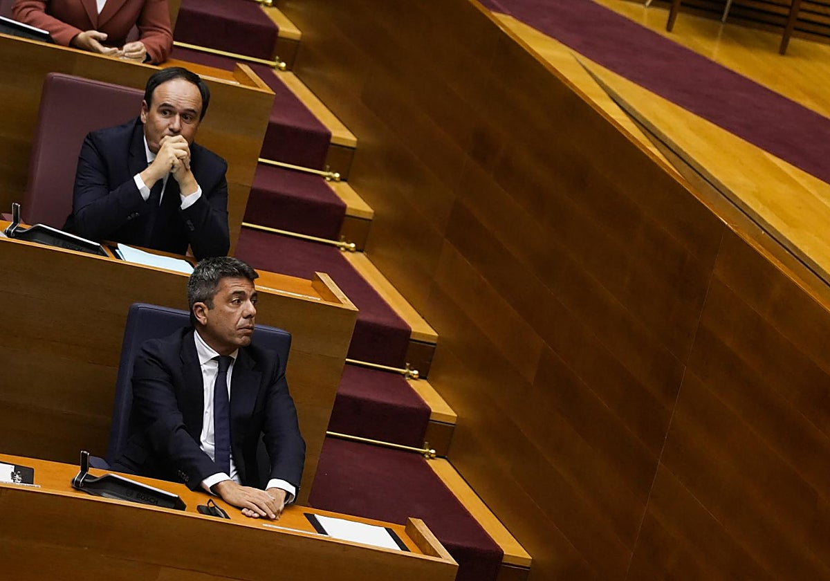 Pérez Llorca y Carlos Mazón.