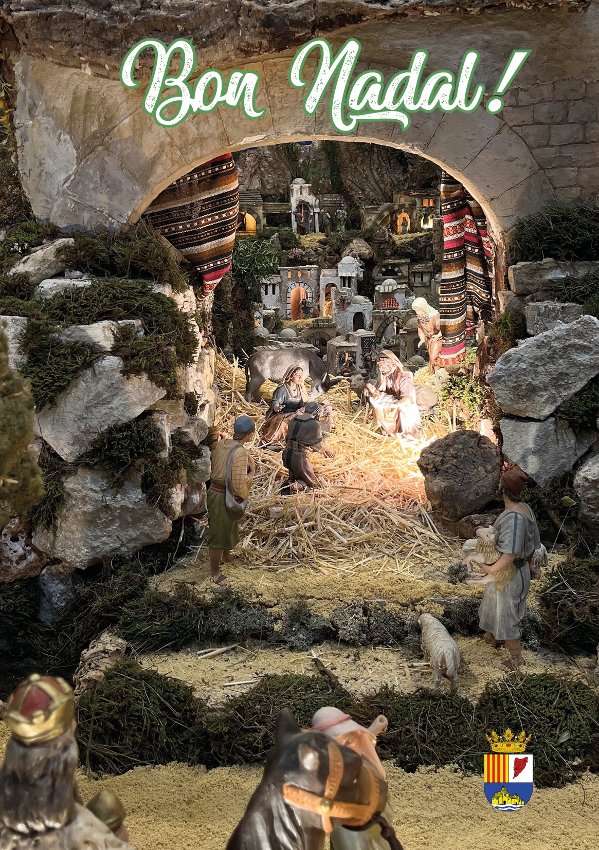 El belén de la parroquia se inaugura el 8 de diciembre.