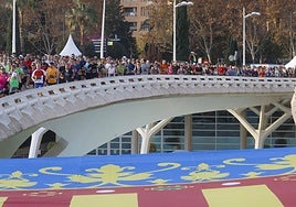 Imágenes de la salida del Maratón Valencia 2024.
