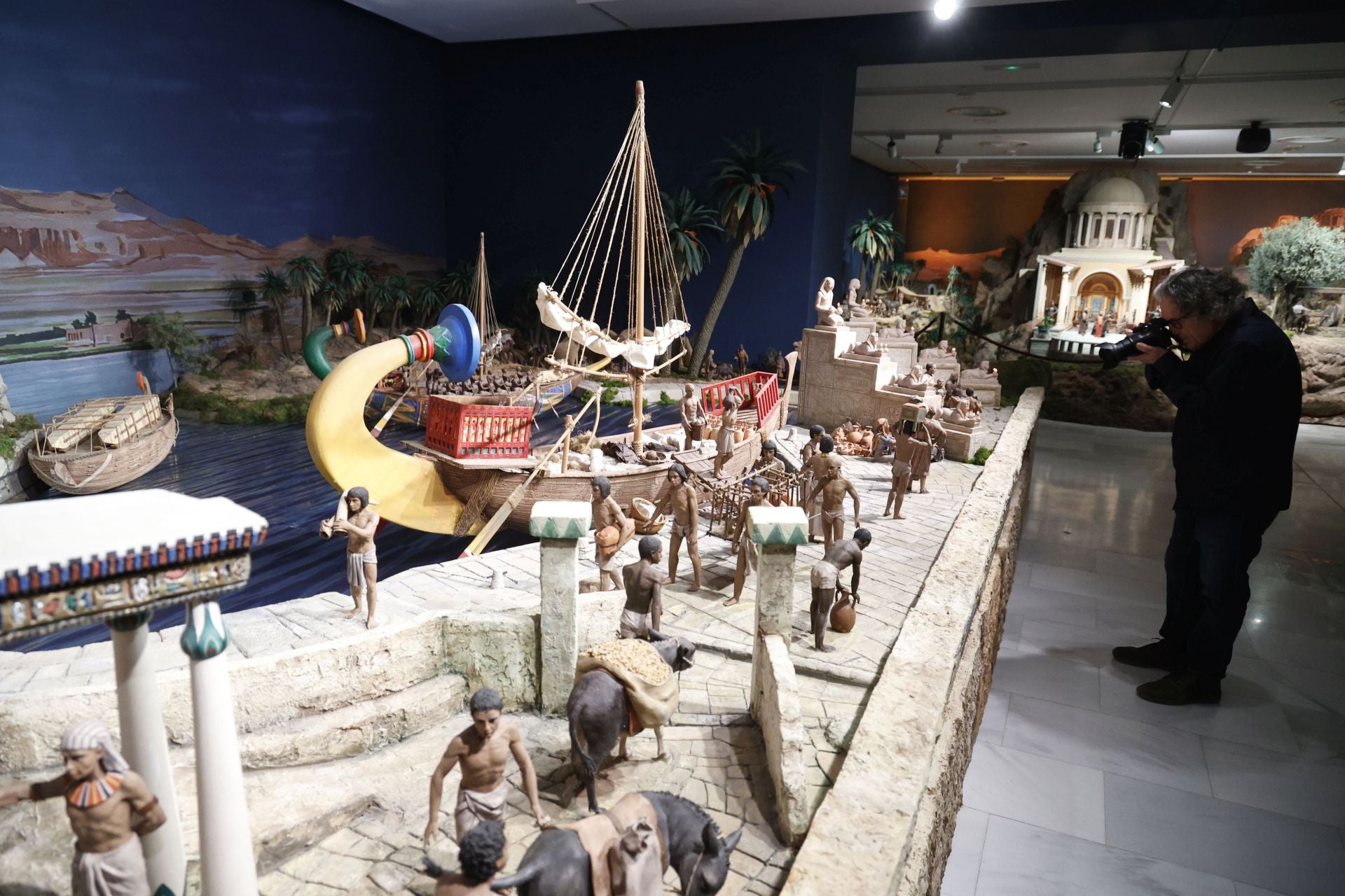 Presentación del Belen monumental del Centro Cultural Bancaixa