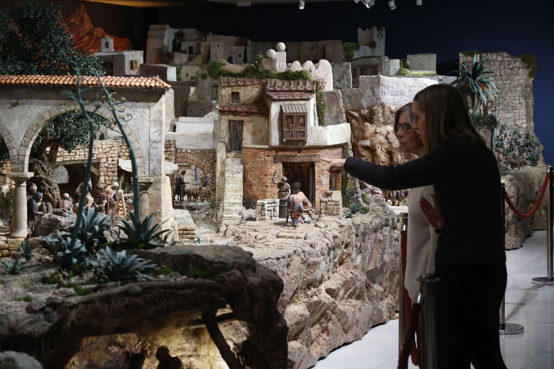 Presentación del Belen monumental del Centro Cultural Bancaixa