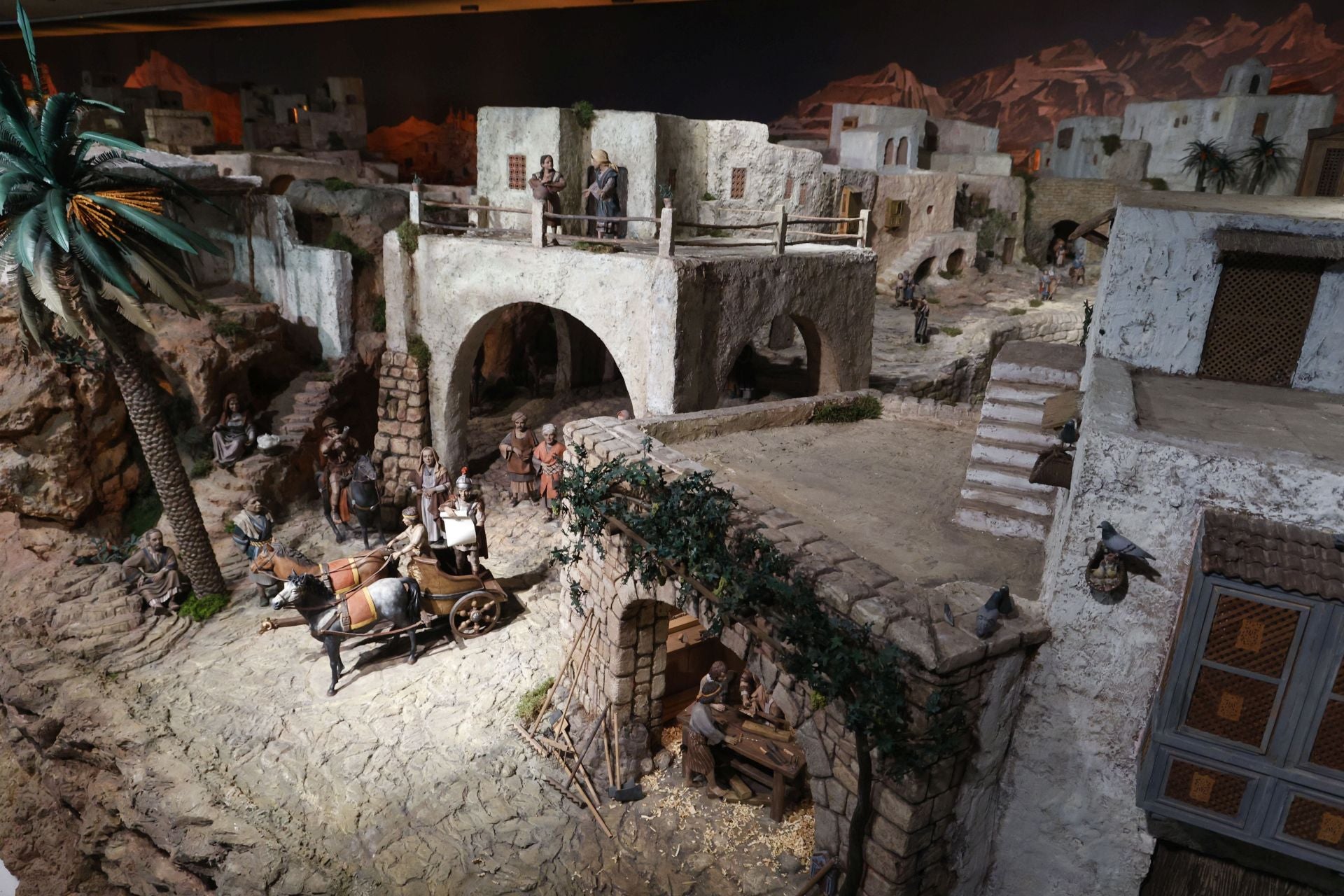 Presentación del Belen monumental del Centro Cultural Bancaixa