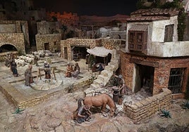 Presentación del Belen monumental del Centro Cultural Bancaixa