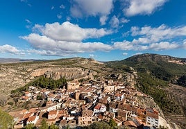 Vistas de Alpuente en una imagen de archivo.