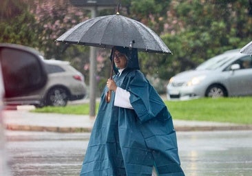 Aemet anuncia lluvias localmente fuertes este lunes en Valencia y Alicante y señala las zonas dónde caerán