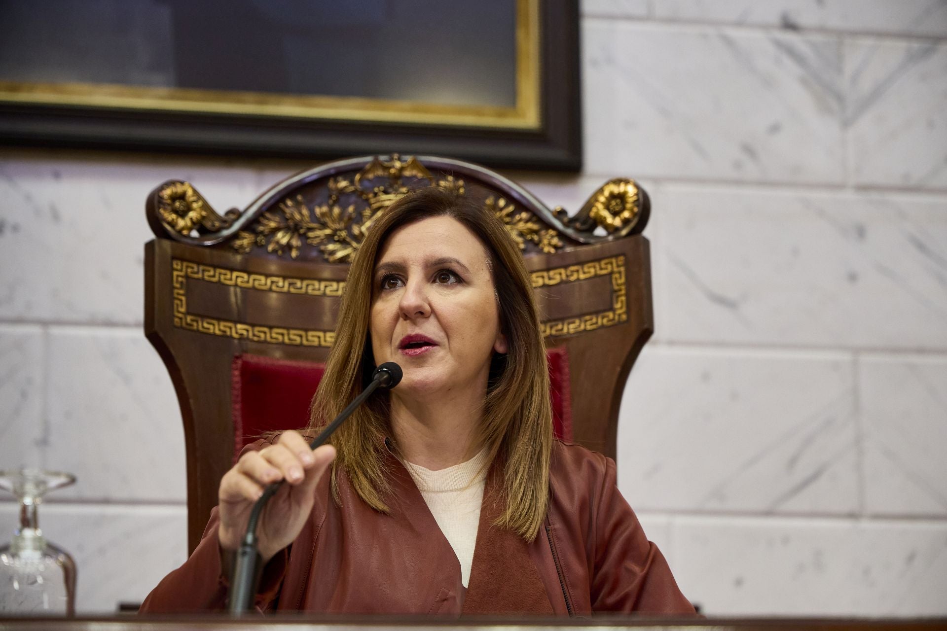 Pleno del Ayuntamiento de Valencia para debatir la implantación de la zona de bajas emisiones